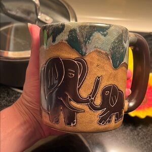 Elephant Design Mara Mexico Stoneware Mug